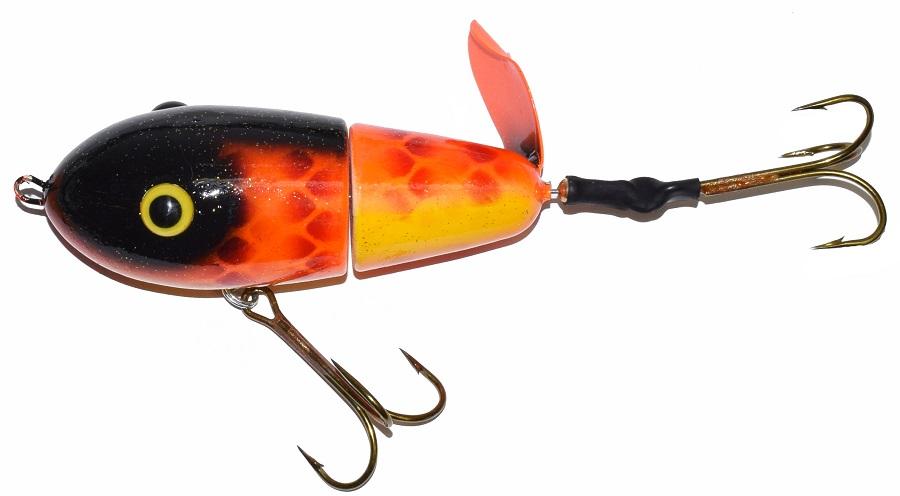 Lake x Lures Fat Bastard Surface Bait Orange Tiger