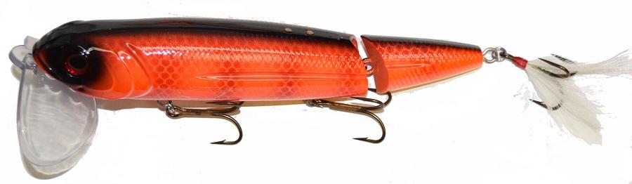 Livingston Lures Walking Boss II Magnum Lures Matte Tiger 7769