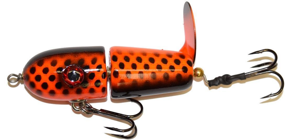 dark sweeper fishing lure Suick Nitewalker Surface Bait green frog