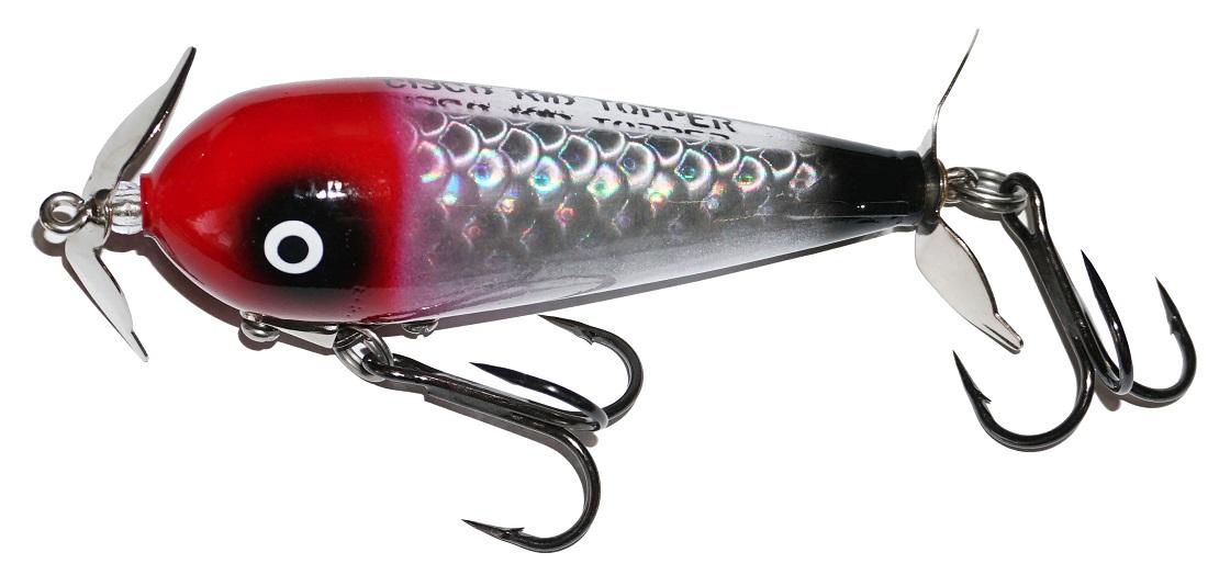 cisco fishing lures musky Suick Cisco Kid Topper Surface Bait Perch Swirl