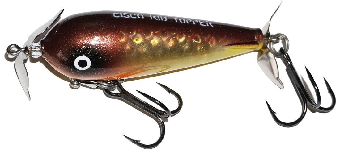 Suick Cisco Kid Topper Surface Bait Tiger Stripe