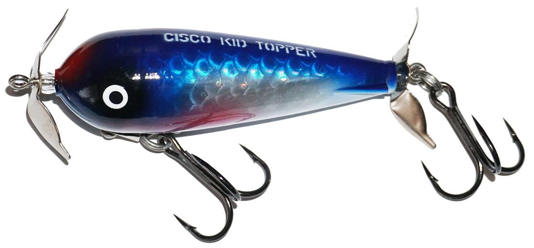 Suick Cisco Kid Topper Surface Bait Black Lime