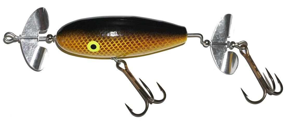 fish stopper lure Mouldy's Topper Stopper Original Surface Bait perch