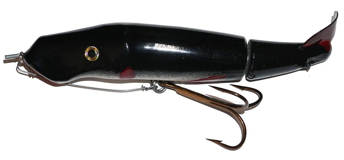 fish lure romper mud pie Roberts Super Puppy Breakaway Surface Bait perch minnow profiled hard bait that delivers phenomenal elevation control and a crazy range of angler Roberts Mud Puppy River Surface