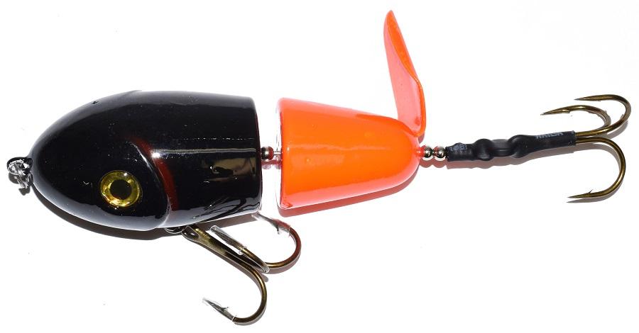 antique nautilus fishing lure Tyrant Tackle Nautilus Surface Bait Firetail