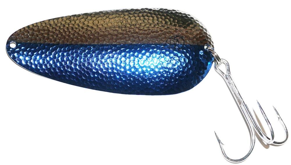 dardevle lure fishing tips Eppinger Dardevle Husky Spoon orange scale/black sides