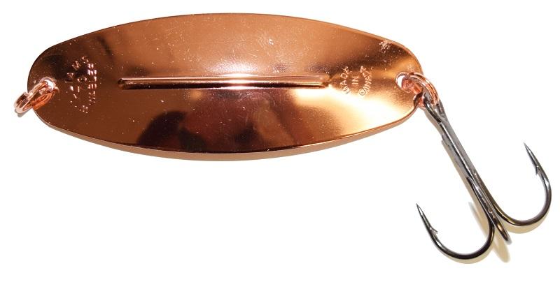 copper spoon fishing lure Williams Wabler Spoons
