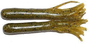 fish lure called gezit Gitzit Fat 3.5 Chartreuse Salt & Pepper