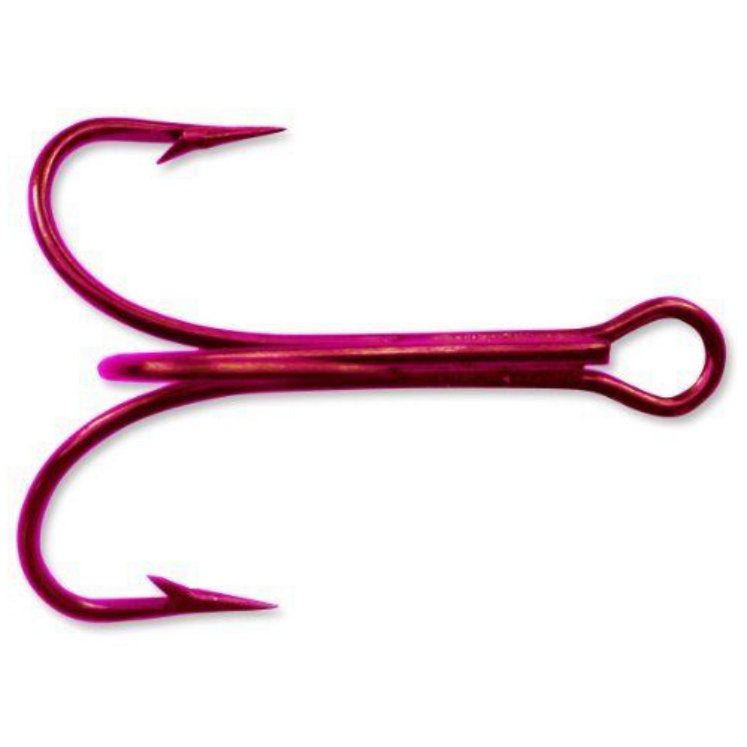 Mustad Treble Hook Red Size 12