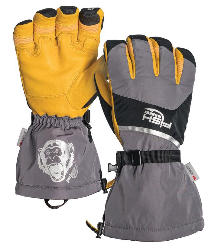 Fish Monkey FM37-GB-XL Yeti Premium Ice Fishing Glove