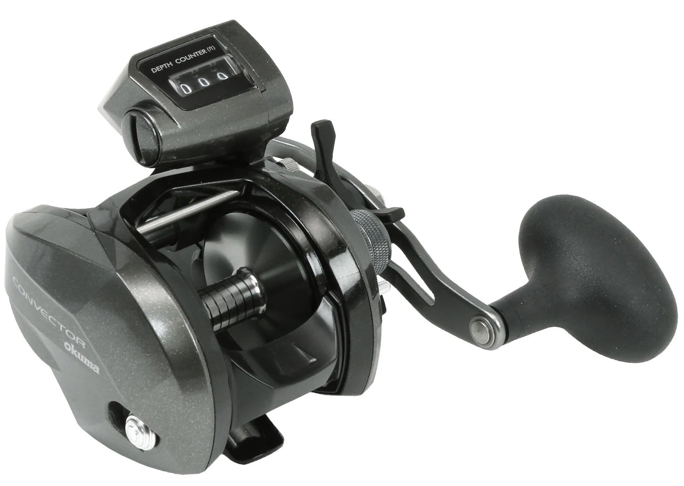 OKUMA COLD WATER CW-354DLX LOW PROFILE LINE COUNTER REEL LEFT-HAND