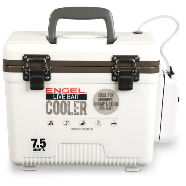 Engel 7.5 qt Live Bait Cooler White