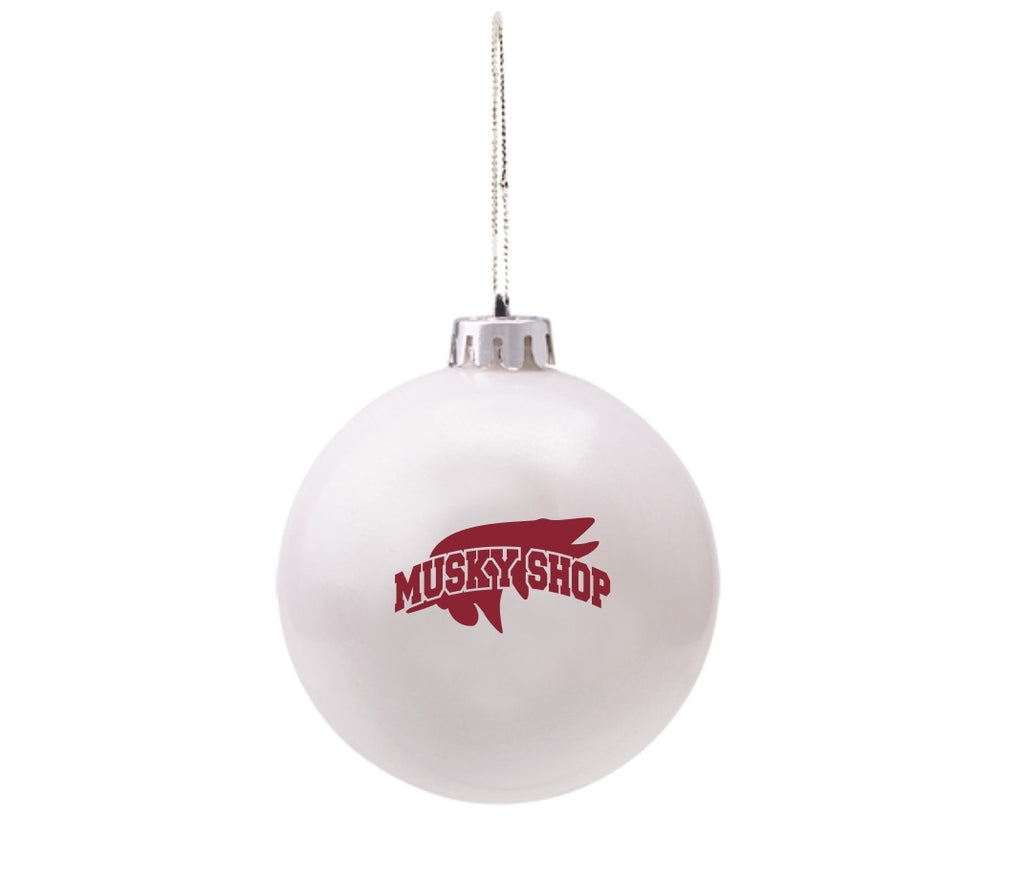 Musky Shop Shatter Resistant Christmas Ornament