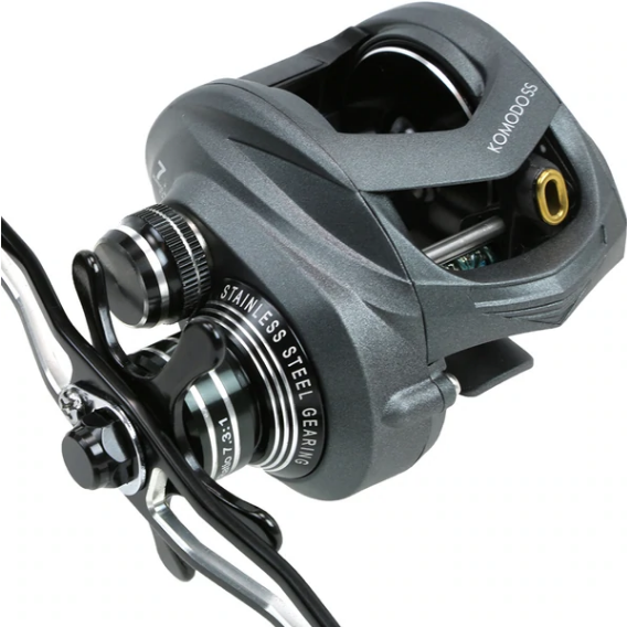 Okuma Komodo SS LowProfile Baitcast Reel 7.1: 1 Power Hnd RH
