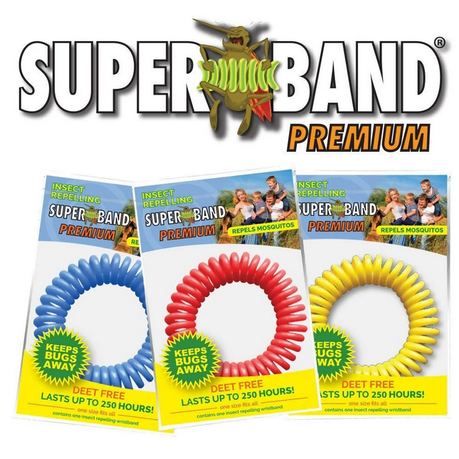Super Band Insect Bug Repellent Wrist Band – Musky Shop