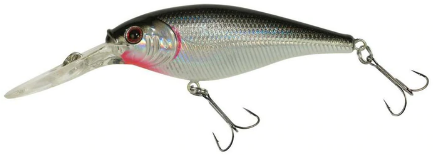 Berkley Flicker Shad Purple Tiger Fishing Lure - 5/16 Oz Crankbait For Bass & Walleye