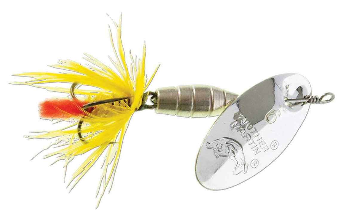 fisher and martin lure Marten The original inline spinner Panther Martin Bass & Trout