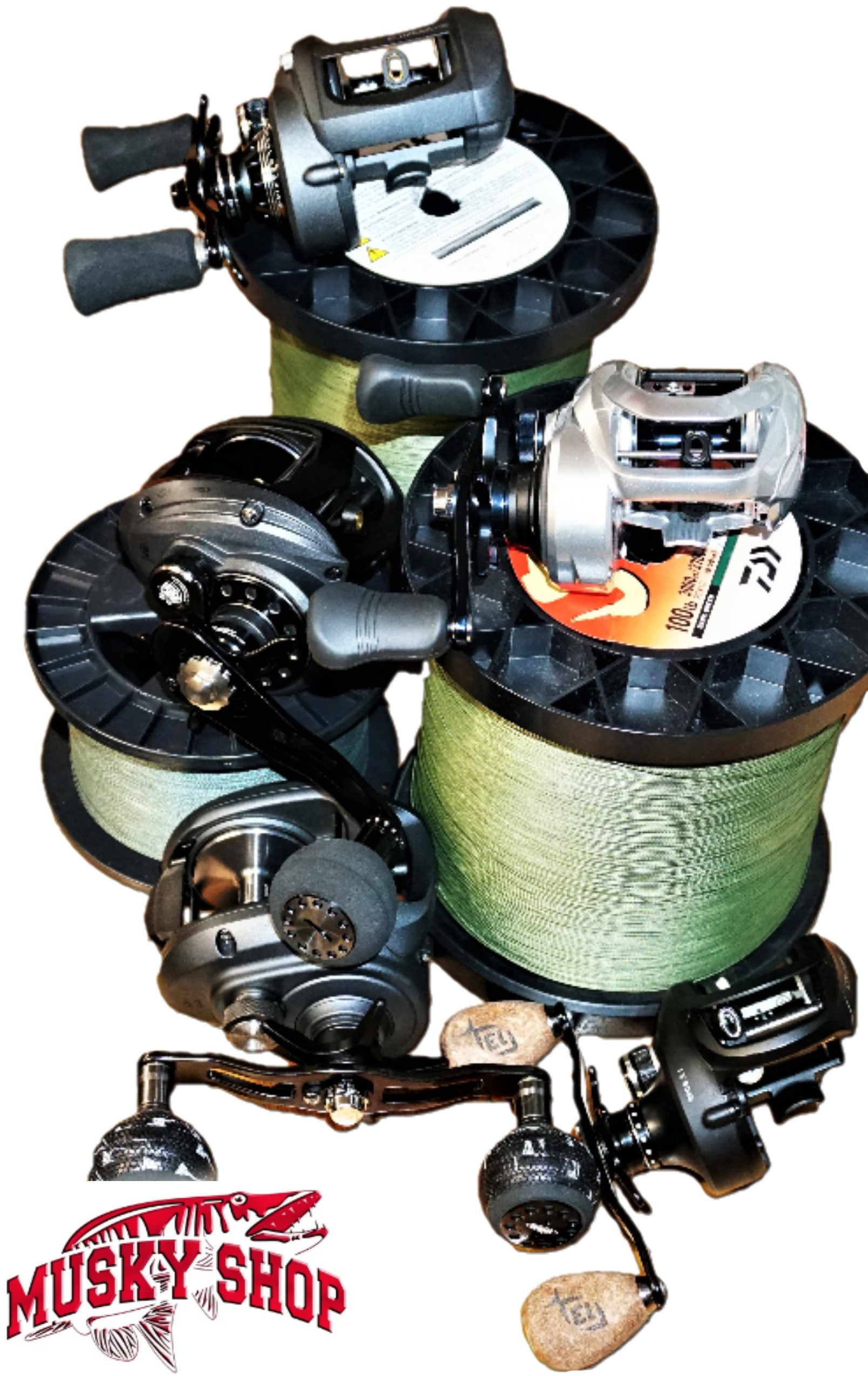 How to setup a professional reel spooling station using a line