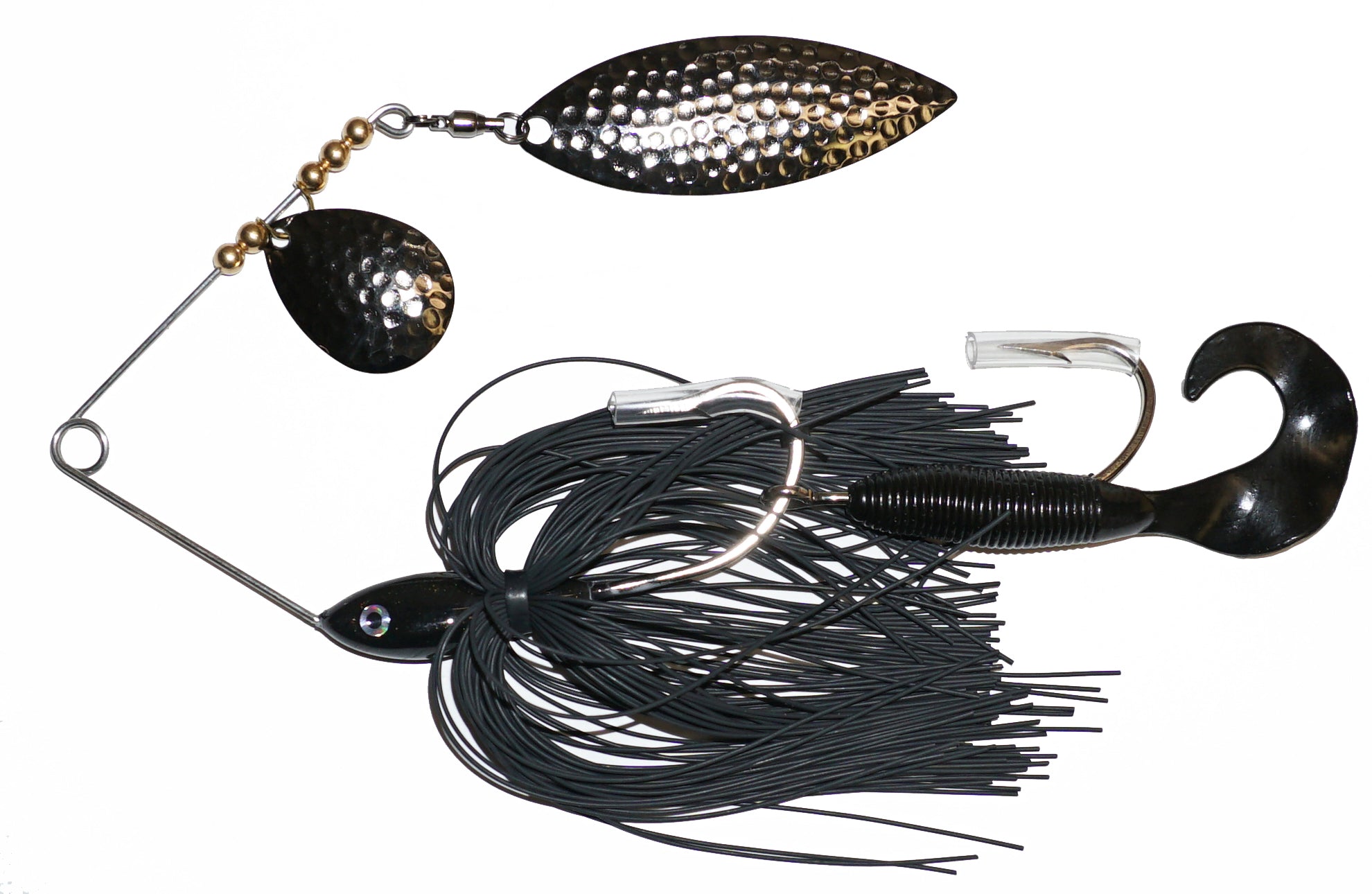 Acebaits Ace Tandem Original Spinnerbait white/hammer nickel Acebaits Ace Tandem Original Spinnerbait white/hammer nickel