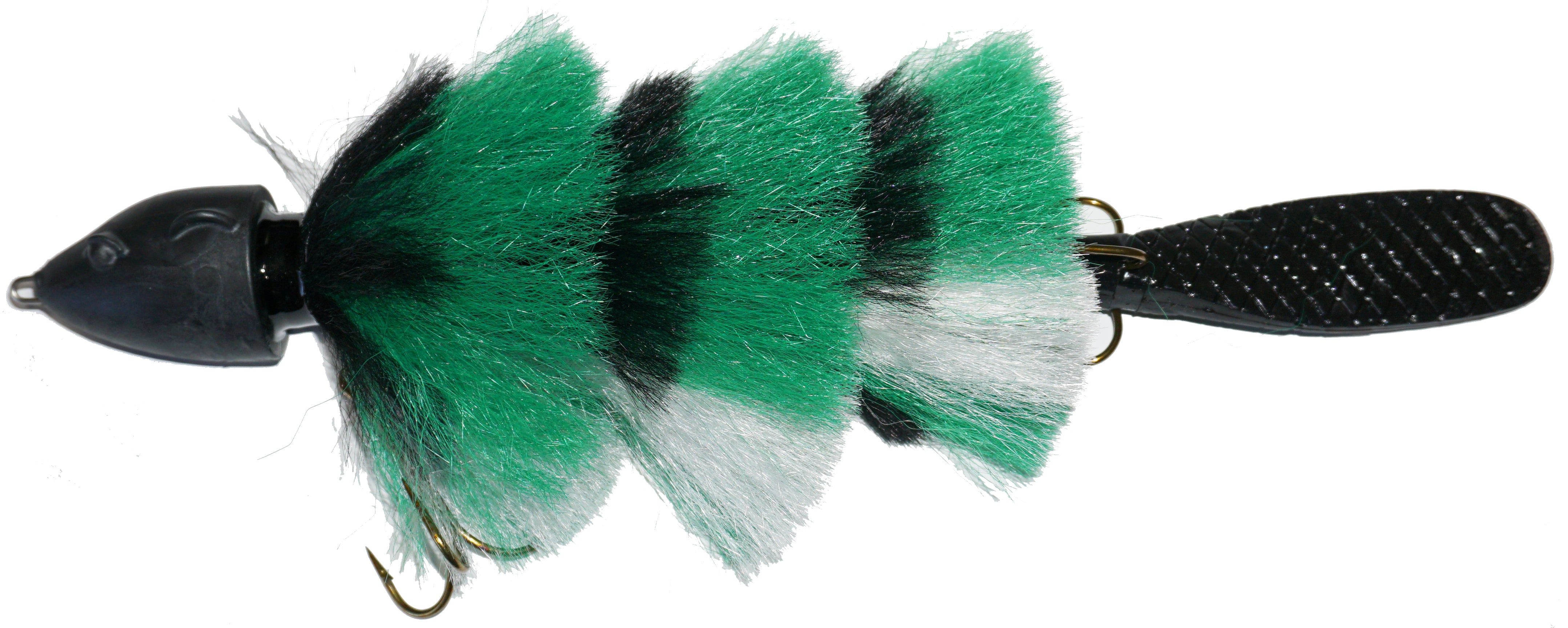 Beaver's Baits Baby Beaver Lures XL Flowage Green