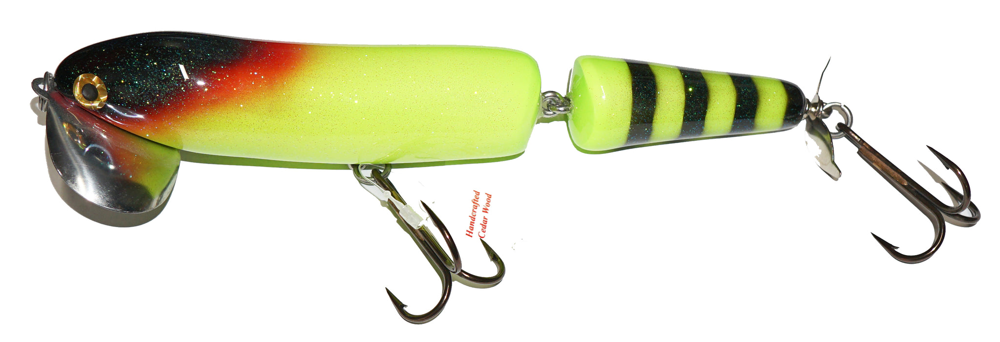 fatbodu hungry perch fishing lure Big Fork Papa Chubby 8" Surface Bait – Musky Shop