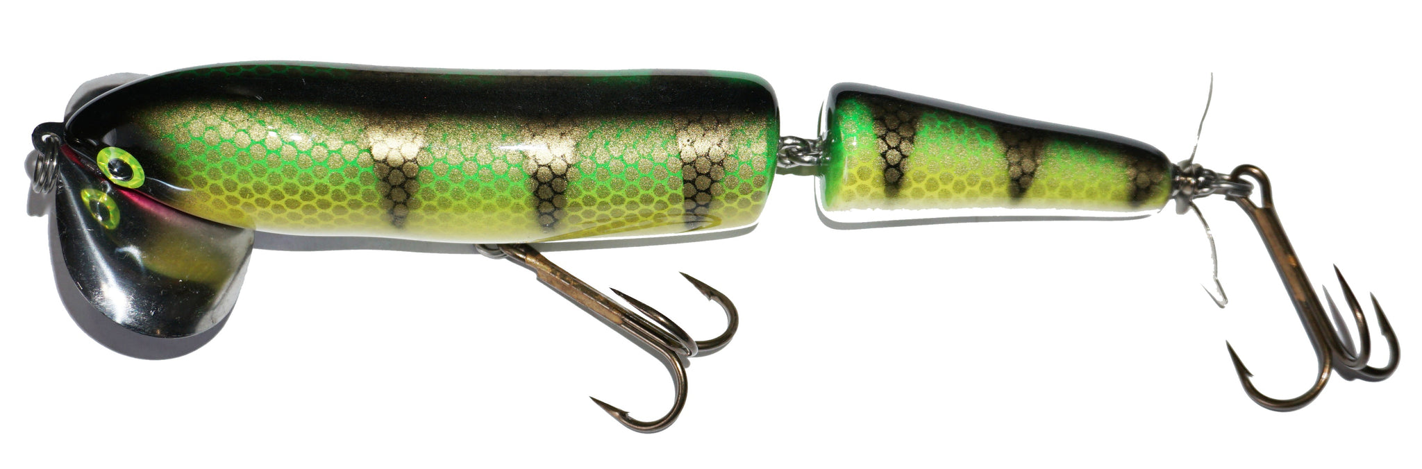 fatbodu hungry perch fishing lure Big Fork Papa Chubby 8" Surface Bait – Musky Shop