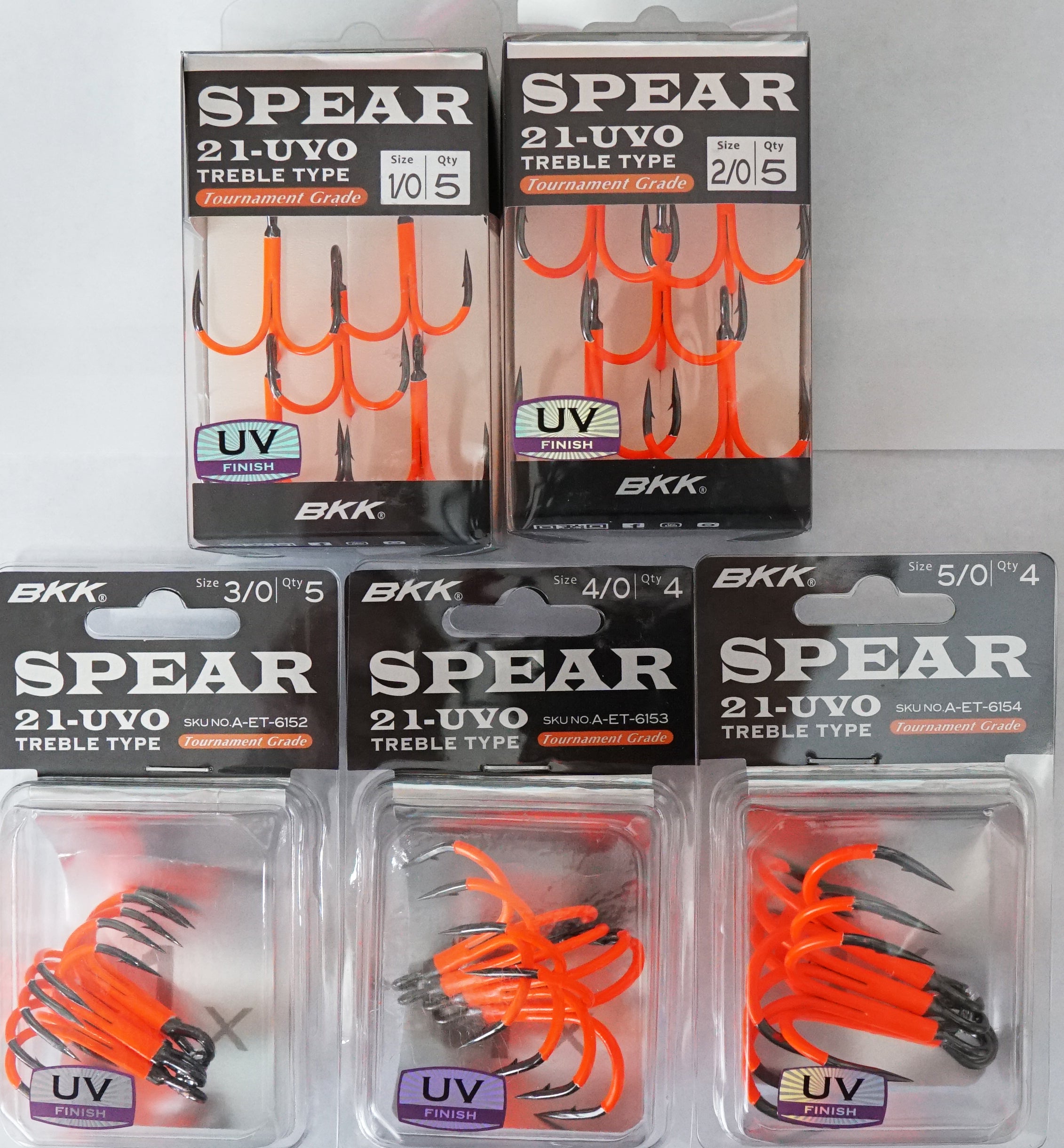 BKK Spear 21 Treble, 1/0 / UVO