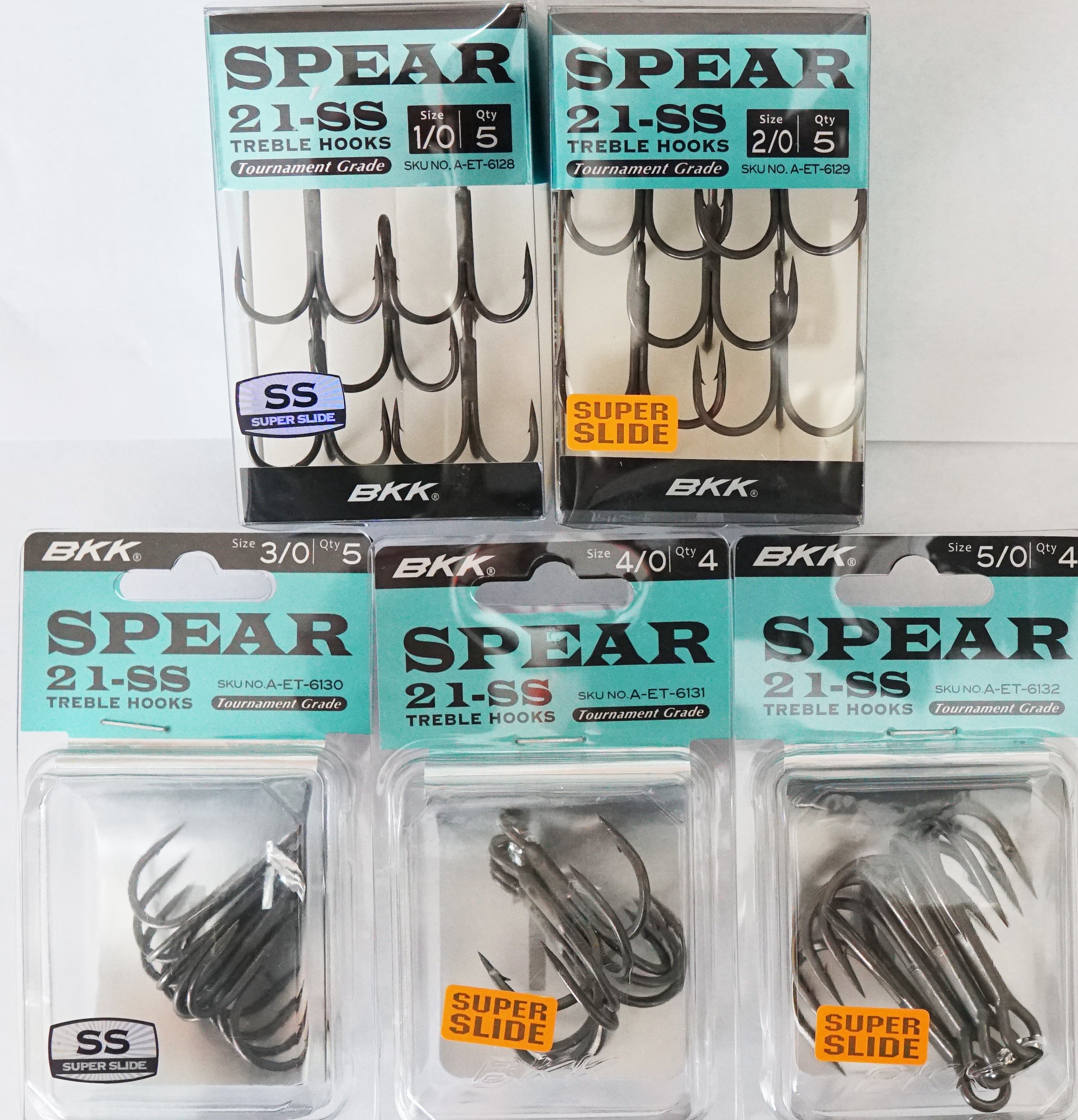 BKK Spear 21 SS Treble Hook 1/0