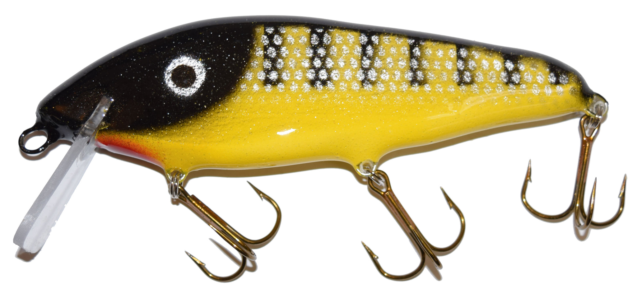 crane fishing lures 105 Crankbait Black bars/white belly including fluorocarbon Crane 208 Musky Lure, Sucker