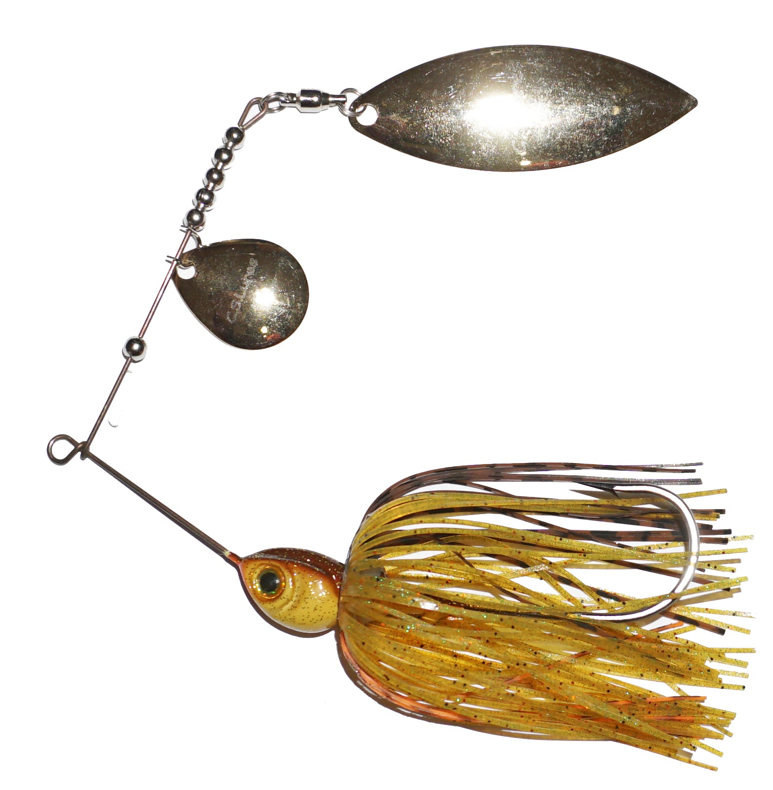 C.S. Lures 1/2 oz Spinnerbait bluegill 837 / willow & colorado C.S. Lures 1/2 oz Spinnerbait bluegill 837 / willow & colorado