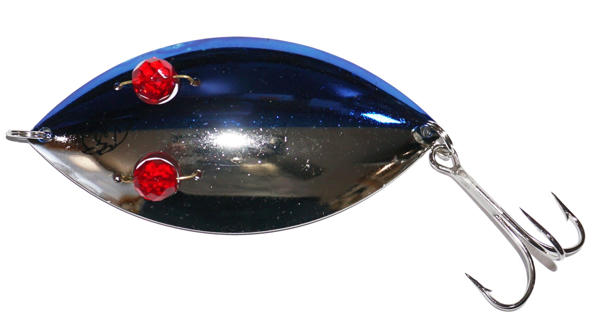 Dardevle Red Eye Wiggler 1oz / Nickel / Hammered Nickel Dardevle Red Eye Wiggler 1oz / Nickel / Hammered Nickel