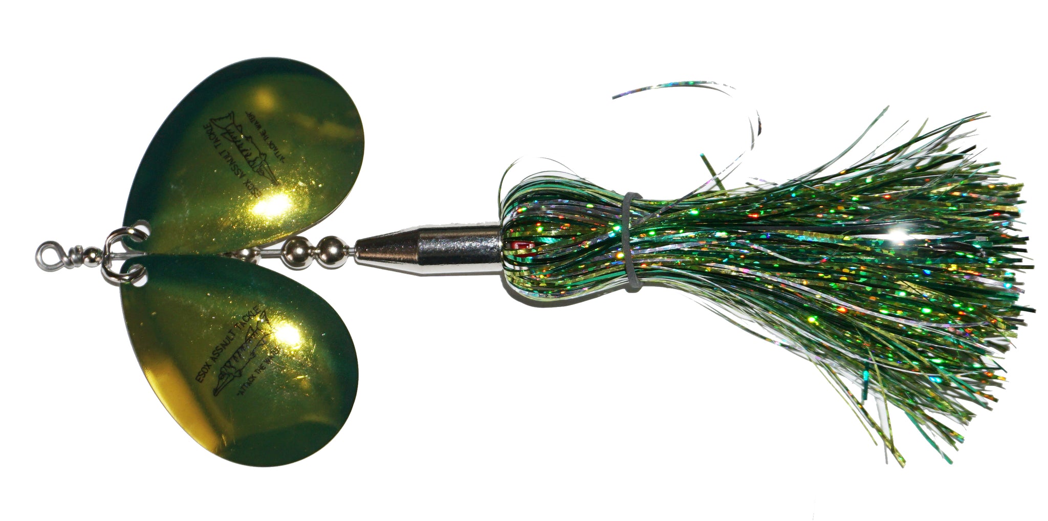 Esox Assault EA-8 (Double Blade) Bucktail – Musky Shop