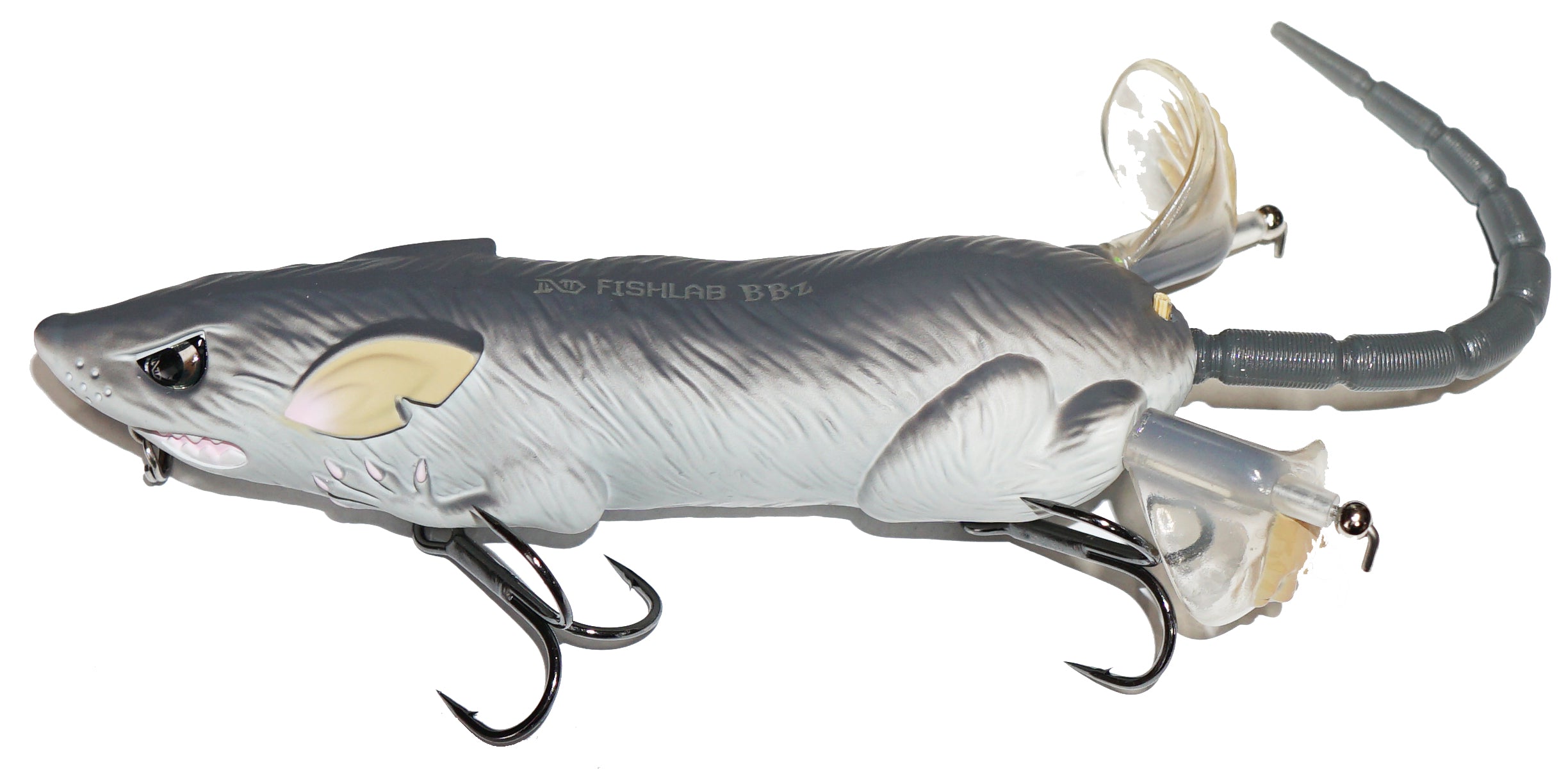 bio rat fishing lure FishLab BBZ 7" 1-1/2oz, Black : Sports & Outdoors top shape strike after strike FishLab BBZ Wake Rat 3.5\