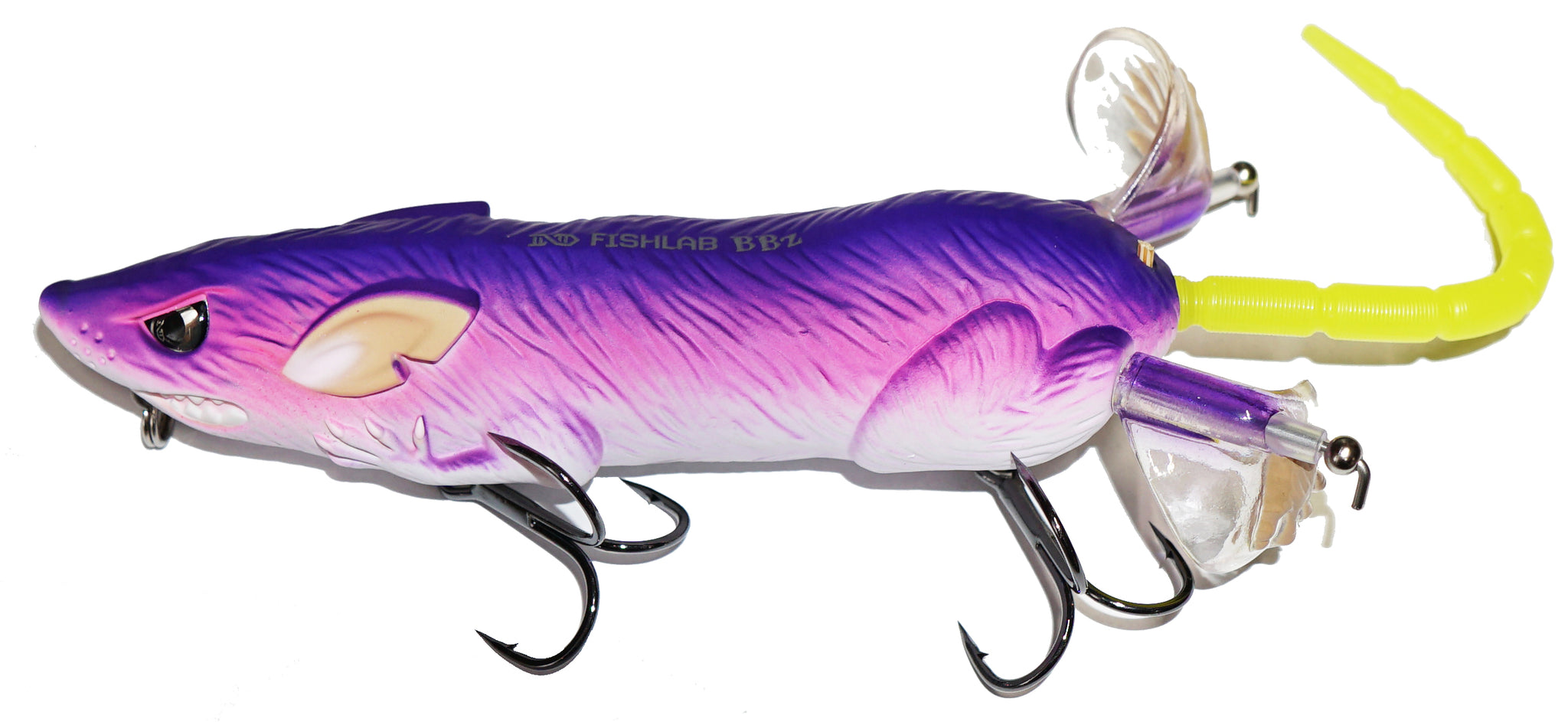 bio rat fishing lure Spro 50 White Of course the SPRO Rat is equipped with sticky sharp Gamakatsu hooks. FishLab BBZ Bio Rat 7"