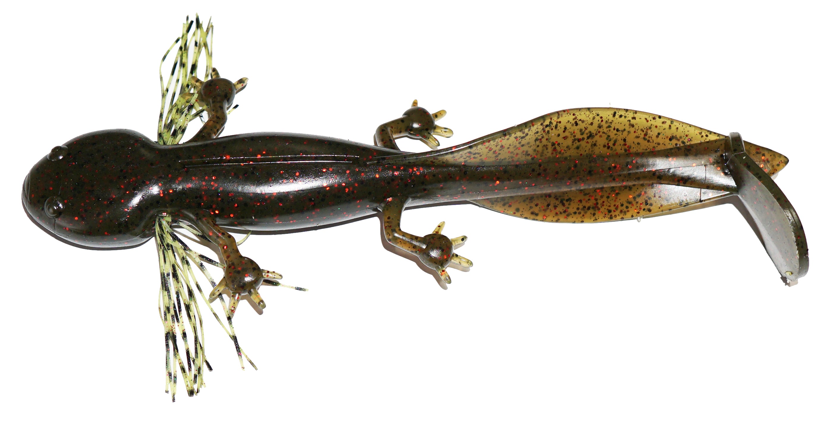 black salamander fishing lure Fishlab Slam-a-mander
