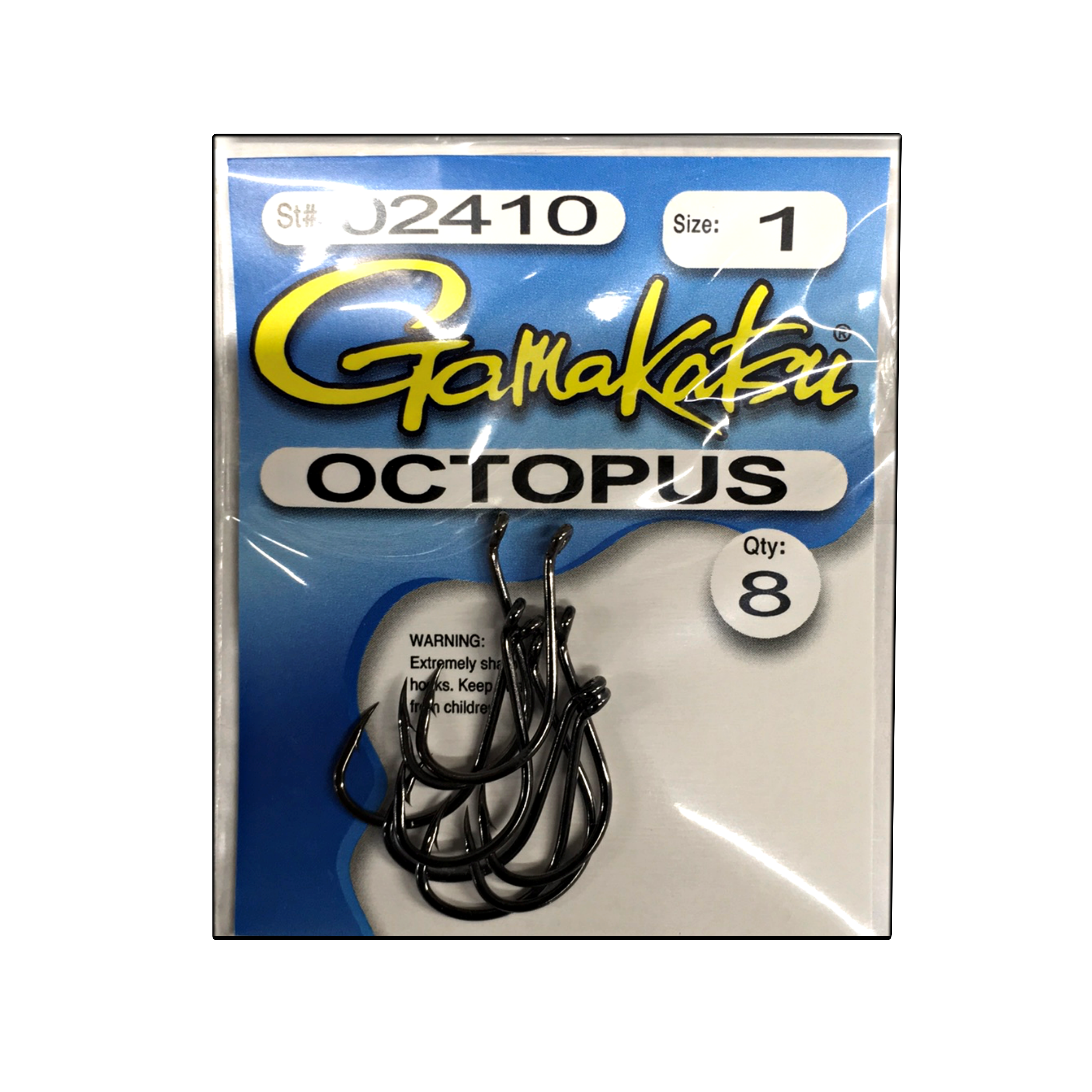 Gamakatsu Chart Octopus Hook – Musky Shop
