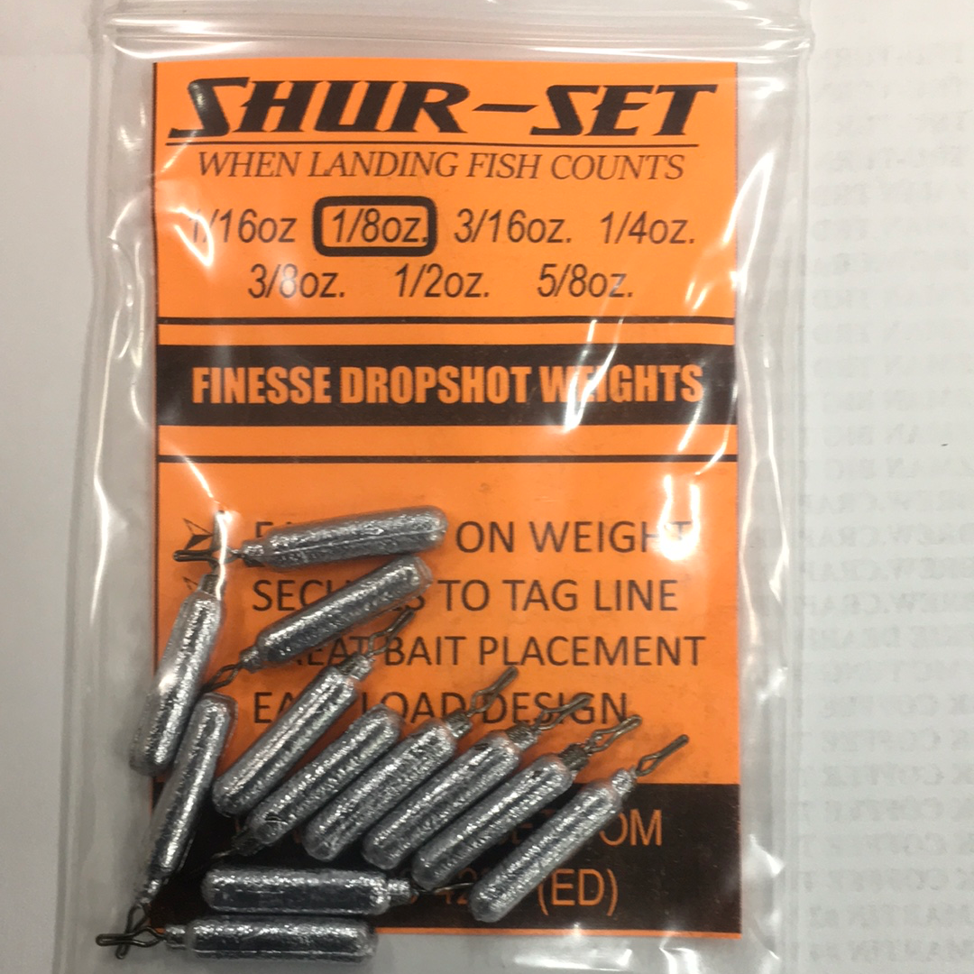 dropshot tackle box Shur Set Pencil Drop Shot – Musky Shop