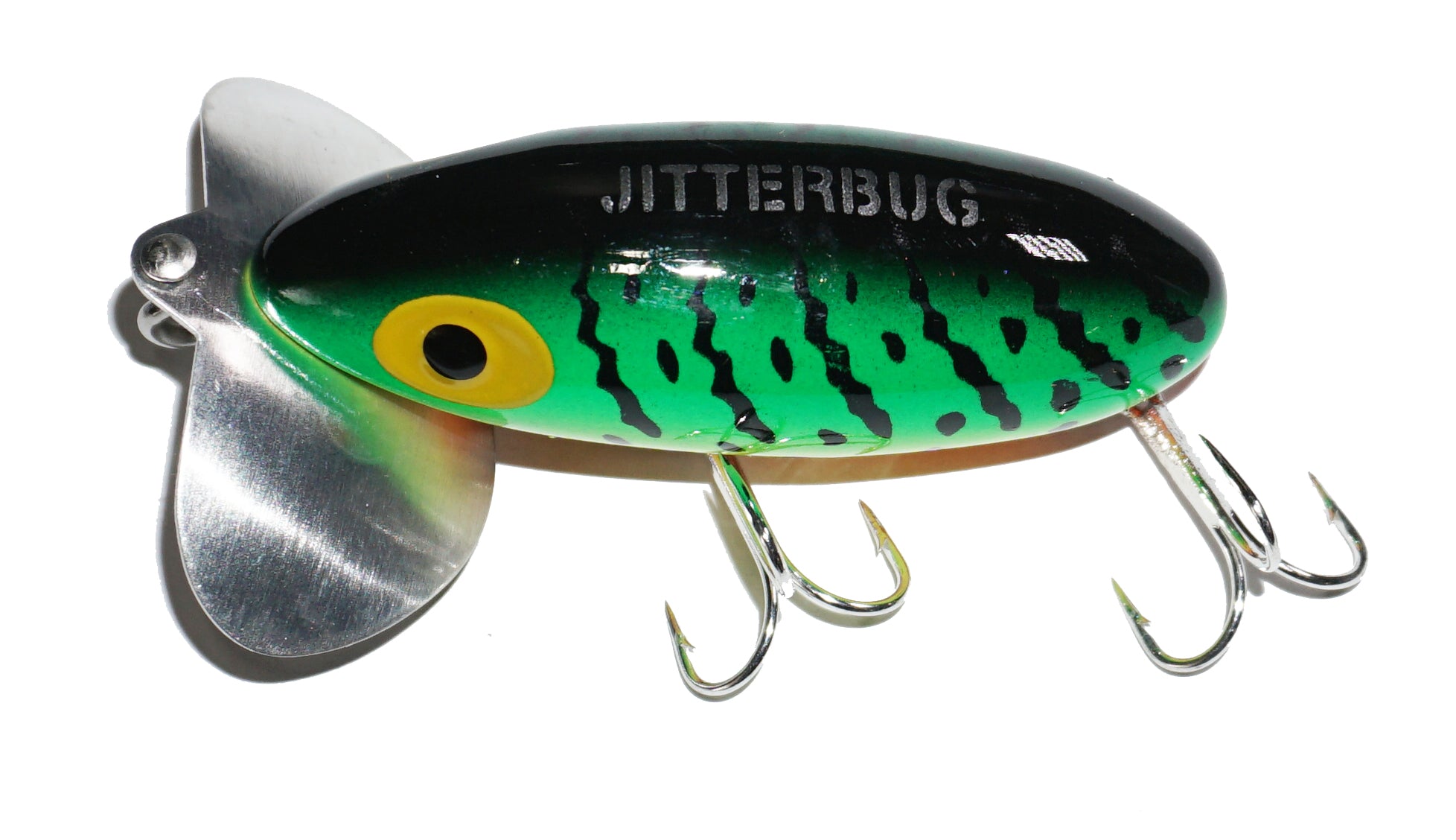Arbogast Topwater Muskie XL Jitterbug G700-02 Black Fishing