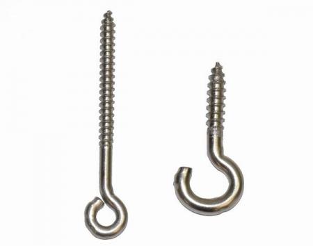 Stainless Steel Screw Eyes for Fishing Lures 3/8, 7/16, 1/2 106 pieces