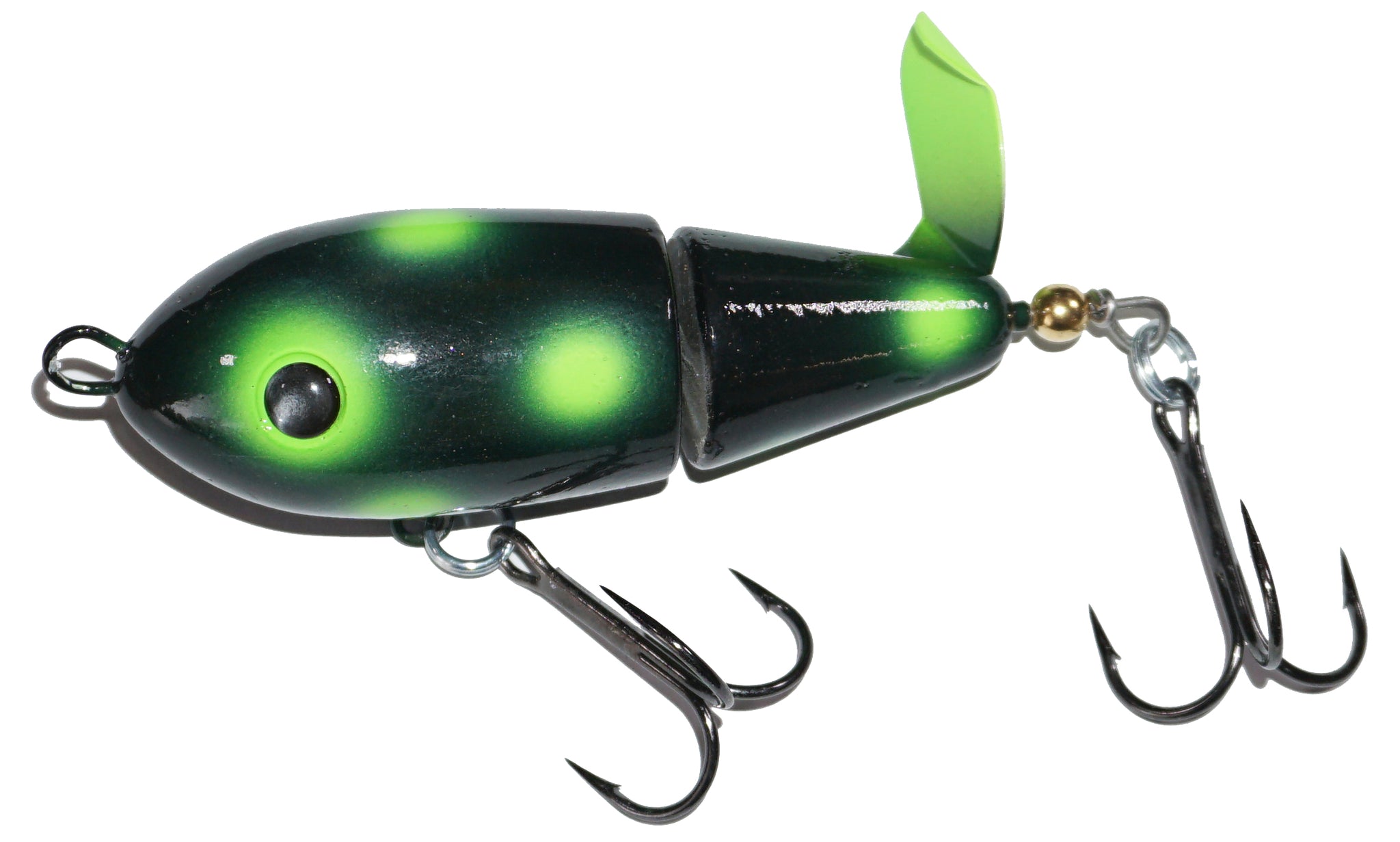 Lake X Lures Lil' Basstard Surface Bait Black