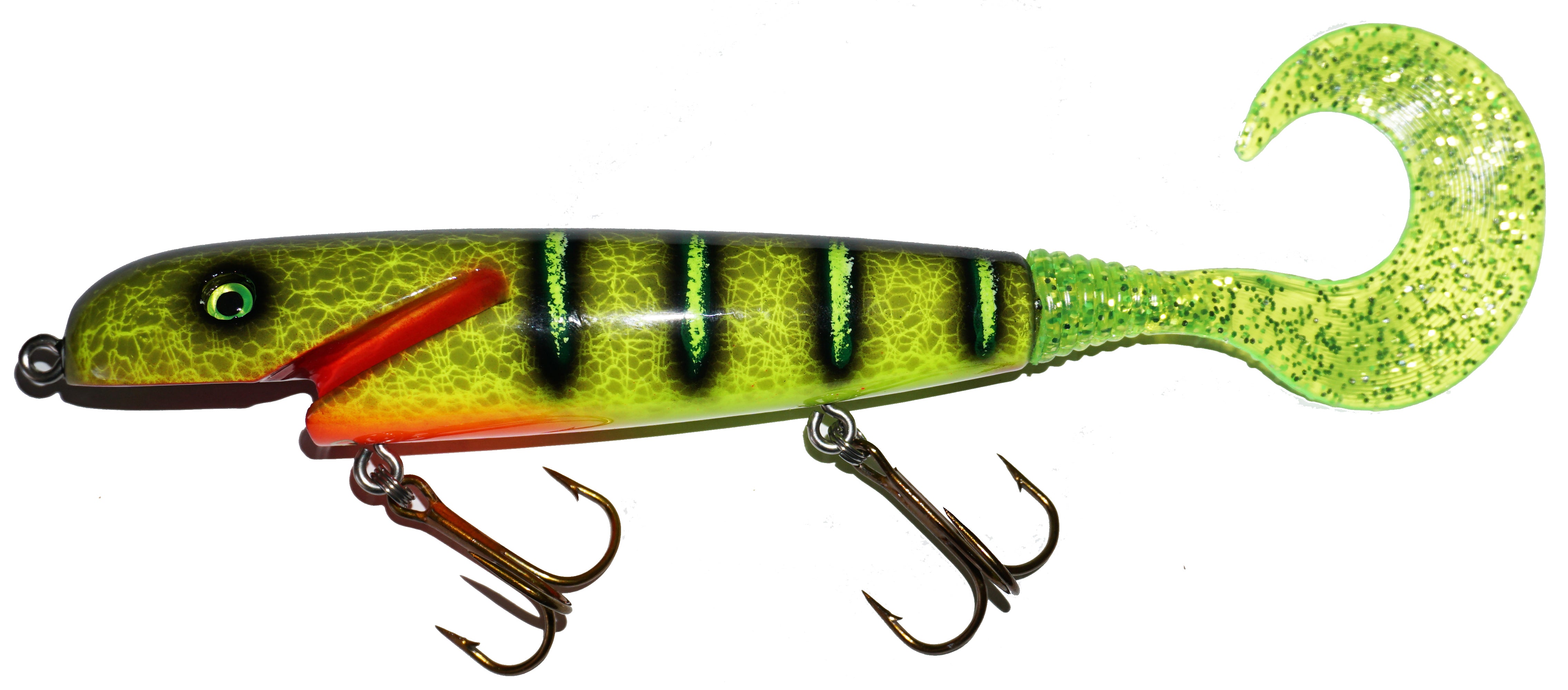 Leo Lures 6" Jerkbait Rubber Tail gizzard shad Leo Lures 6" Jerkbait Rubber Tail gizzard shad