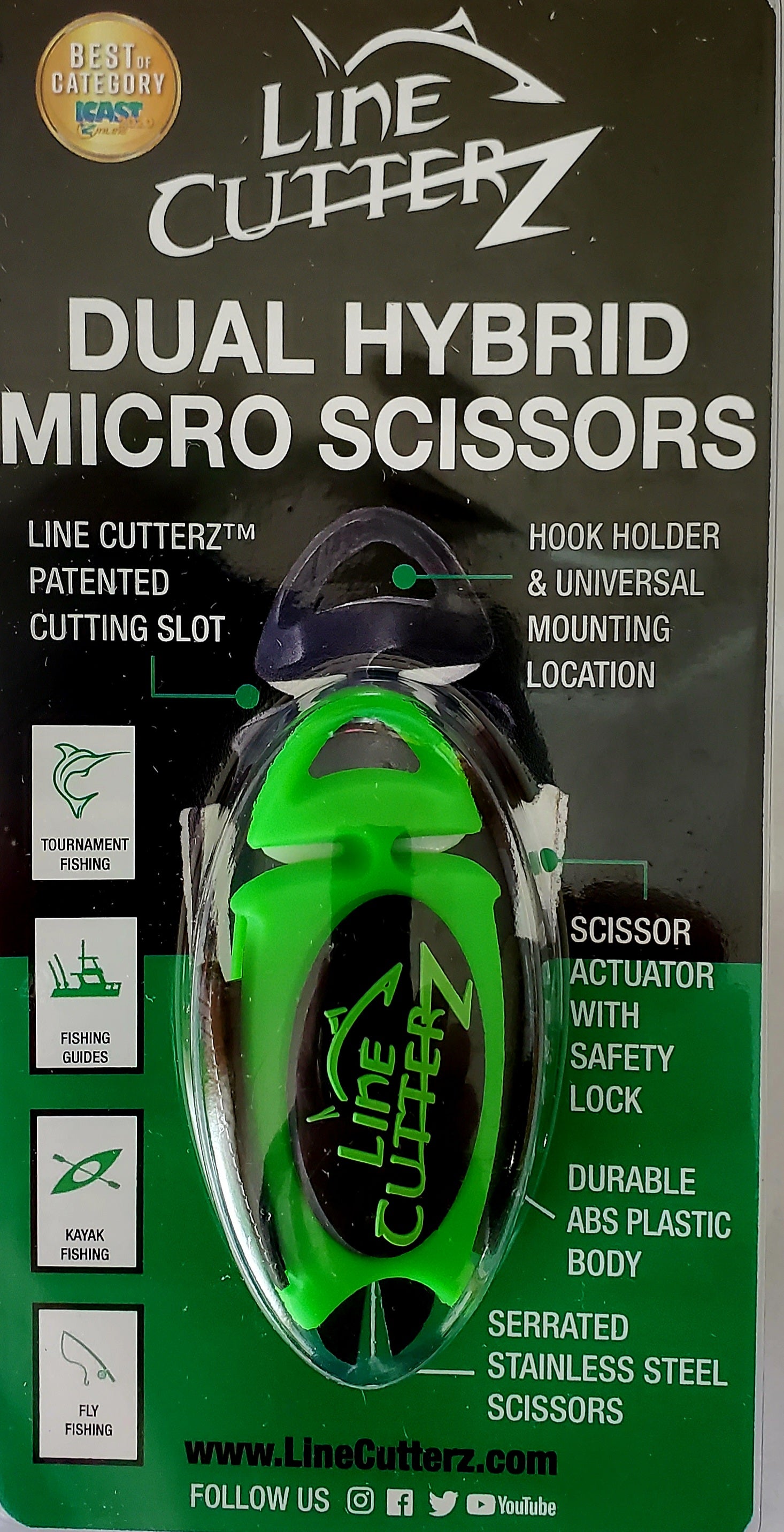 best fishing hook cutter Line Cutterz Dual Hybrid Micro Scissors – Musky Shop