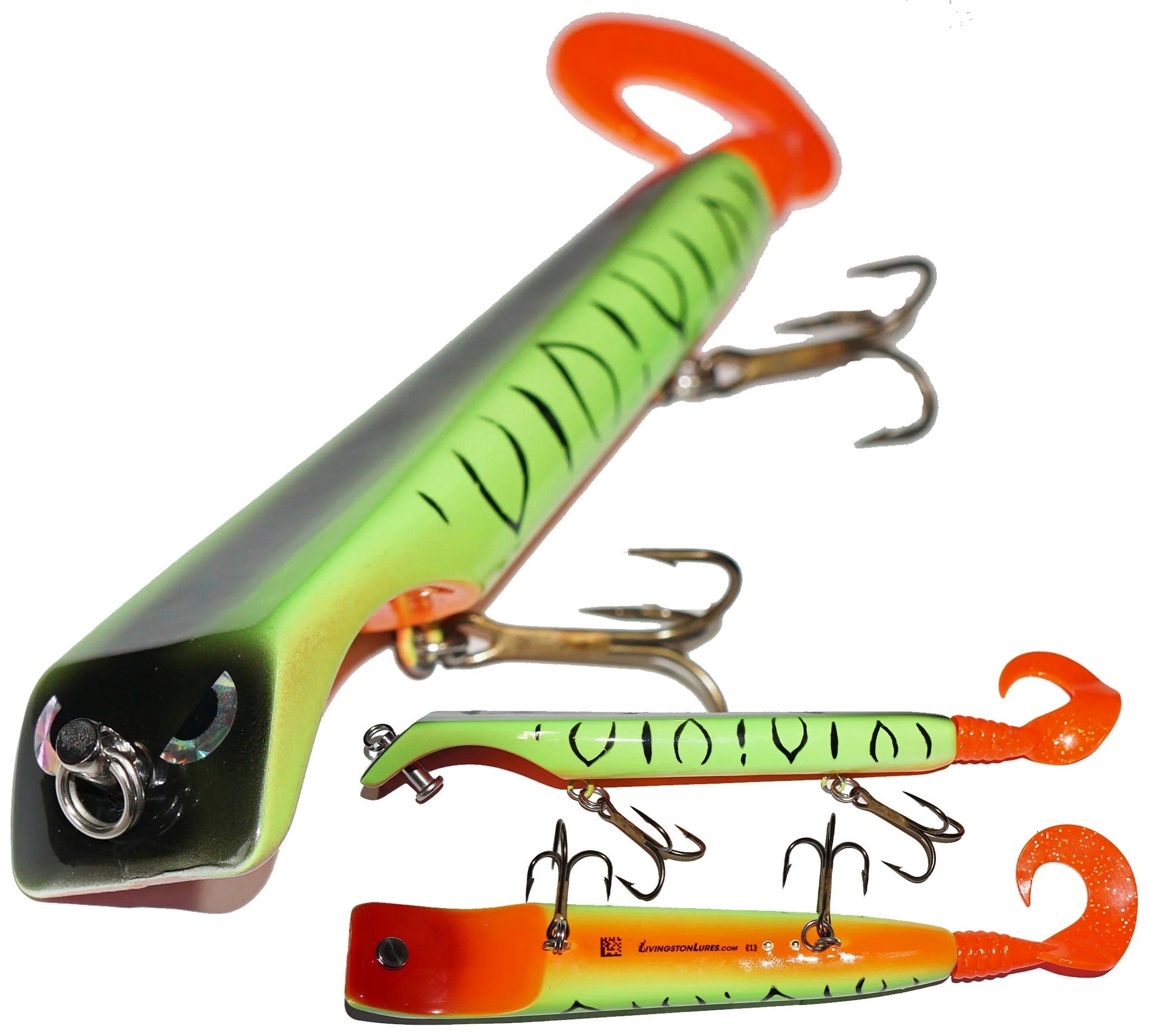 Livingston Lures Titan Junior Dive and Rise Bait Grape Flamethrower Livingston Lures Titan Junior Dive and Rise Bait Grape Flamethrower