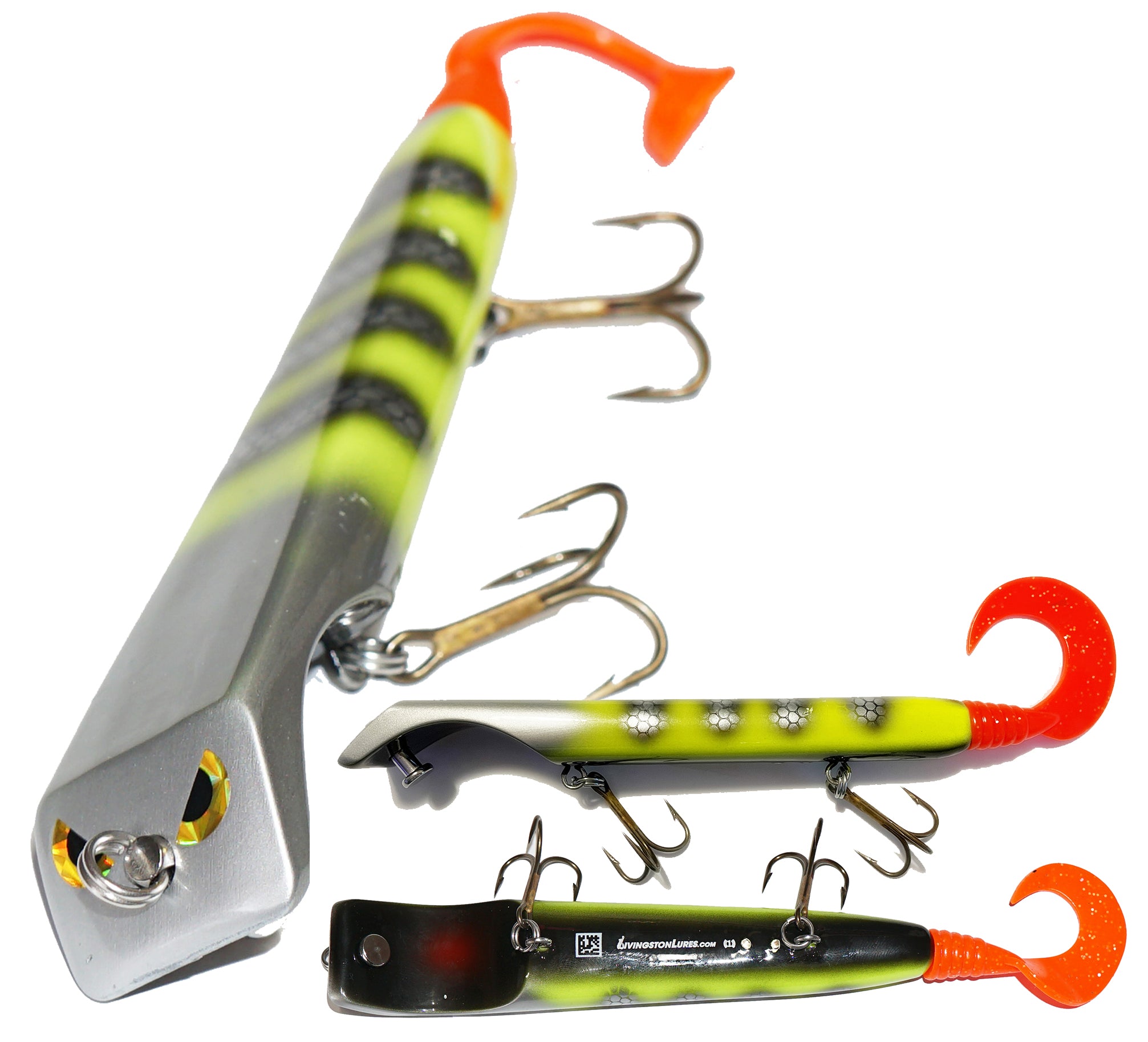 Livingston Lures Titan Junior Dive and Rise Bait Grape Flamethrower Livingston Lures Titan Junior Dive and Rise Bait Grape Flamethrower