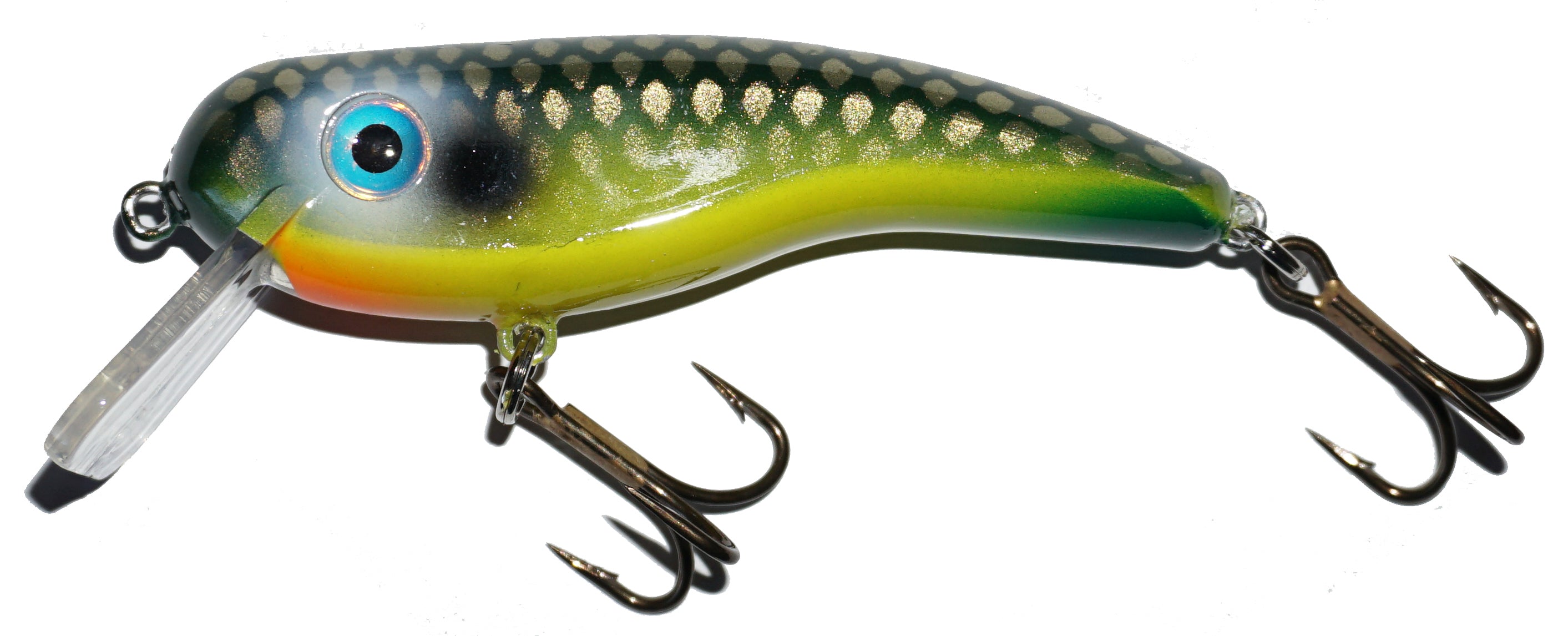 Llungen Lures 4 Fat Belly Rattler Lipless Crankbait Lemonhead