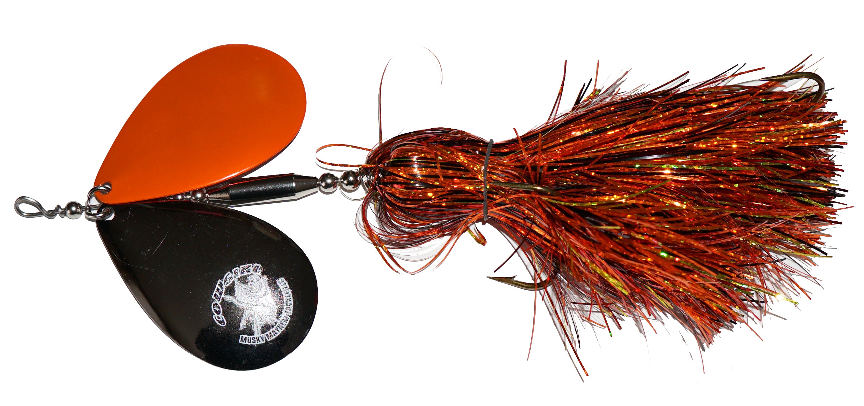 Musky Mayhem Tackle Double Cowgirl Customs Bucktail