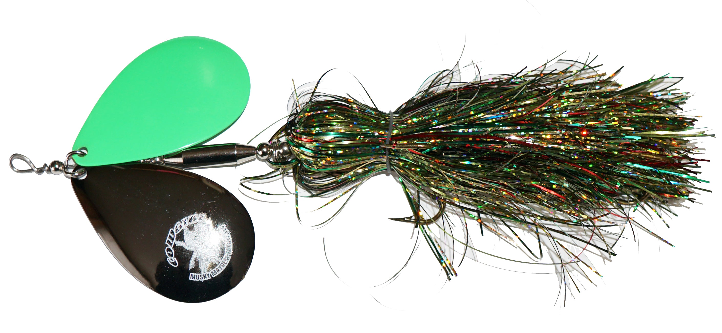 Musky Mayhem Tackle Double Cowgirl Customs Bucktail