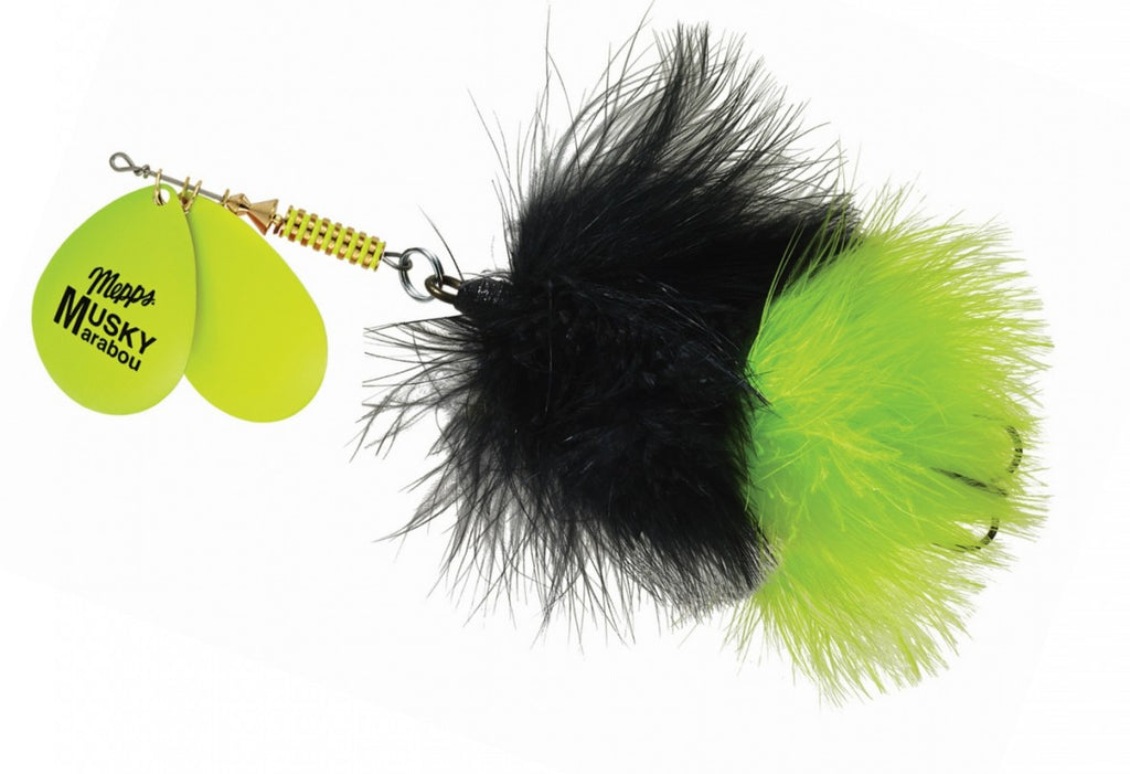 Mepps Double Blade Musky Marabou Bucktail – Musky Shop