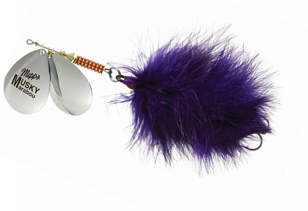 Mepps Double Blade Musky Marabou Bucktail – Musky Shop