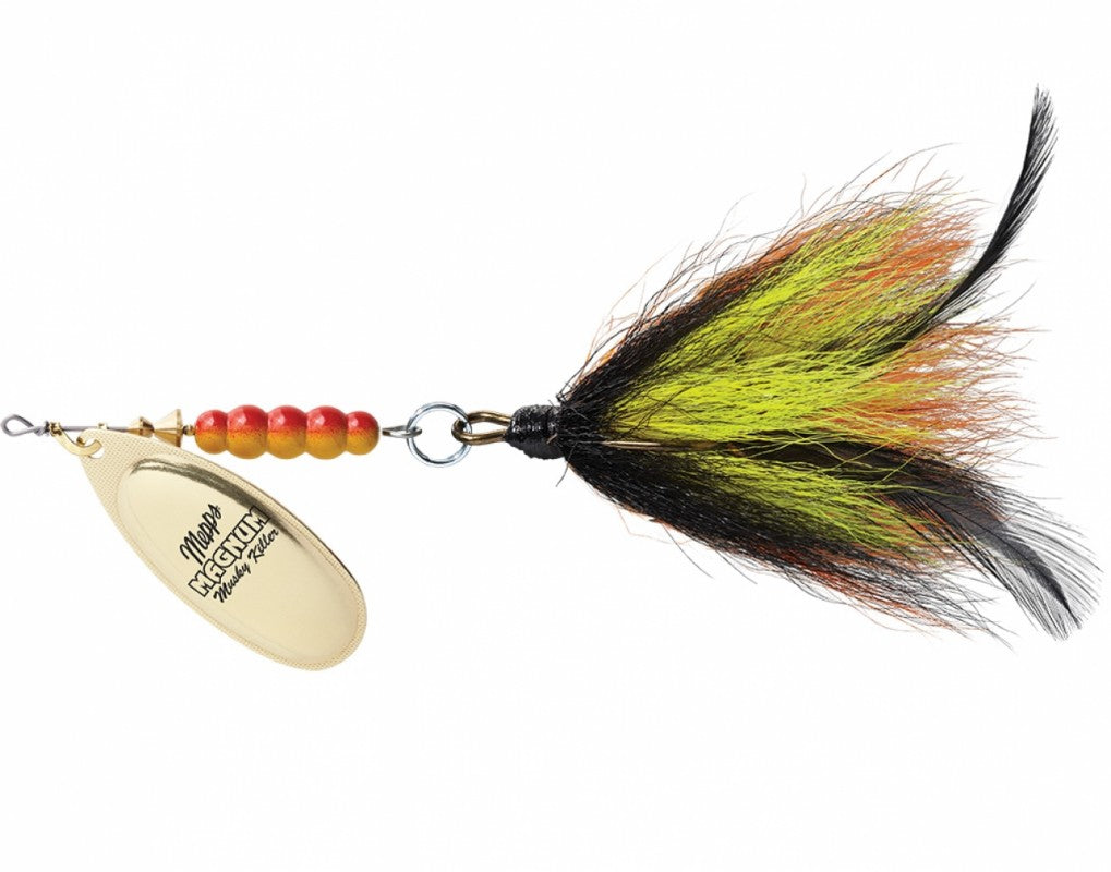 Mepps Magnum Musky Killer, White, Silver